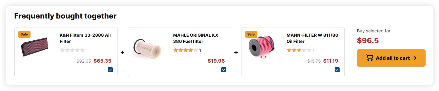 engine acc parts